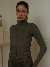 BBL SCULPT JACKET - PESTO
