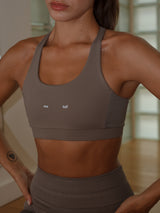 HIKING CROP TOP - TAUPE