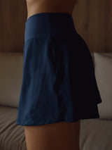 SPORTY MINI SKIRT - MIDNIGHT