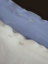 RUCHED SEAMLESS MINI BOXER PACK X2 - SOFT WHITE & BABY BLUE