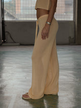 CLASSIC KNIT PANT - CELESTIAL YELLOW