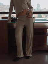 SAUNA KNIT PANTS - CHIPS
