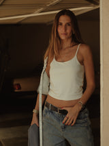 ESSENTIAL TANK TOP - SOFT WHITE