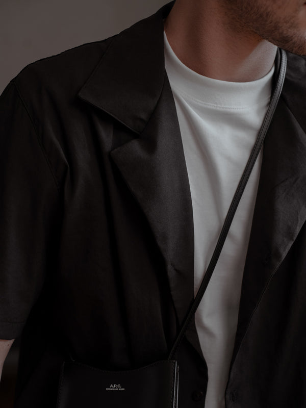 RESORT SHORT SLEEVE - BLACK