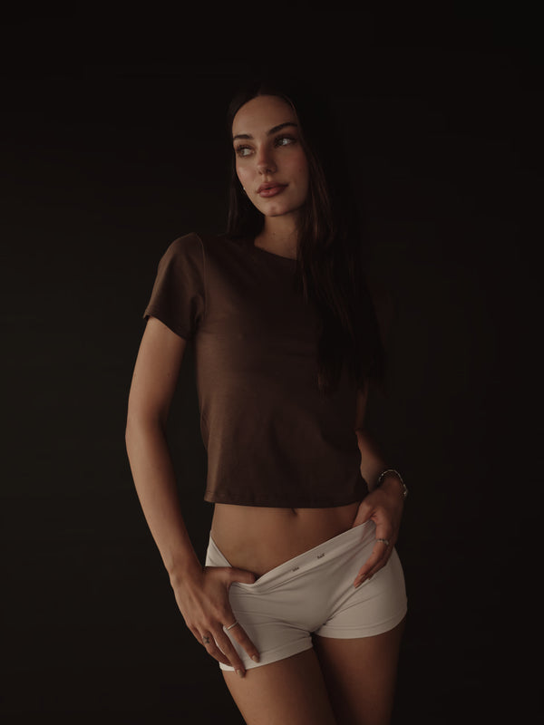 SIMPLY TEE - ESPRESSO