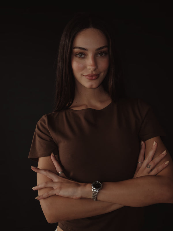 SIMPLY TEE - ESPRESSO