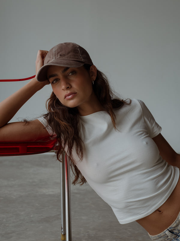 SIMPLY TEE  - CREAMY