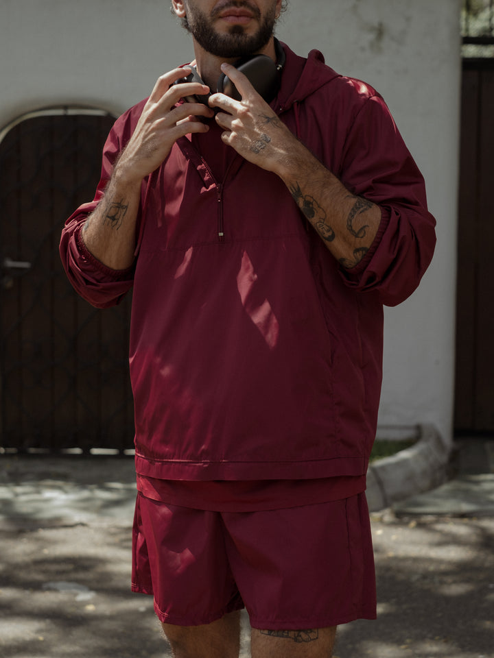 Camiseta Deportiva Vino Para Hombre One Half - Main Image