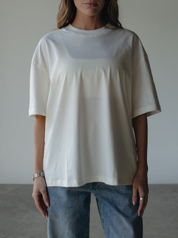 VINTAGE L.A. PHOTOGRAPHY T SHIRT - CREAMY