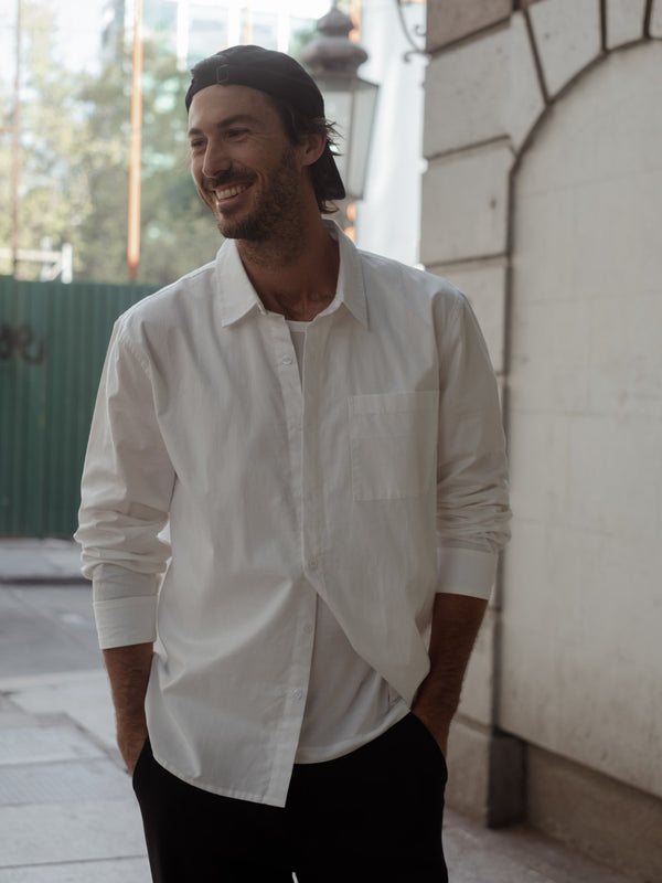 MEN SIMPLY TANK - CREAMY