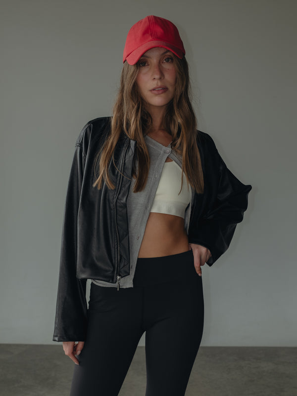 ONE RACER JACKET  - BLACK