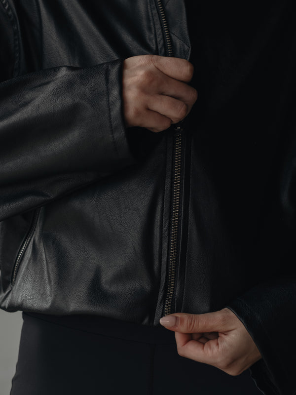 ONE RACER JACKET  - BLACK