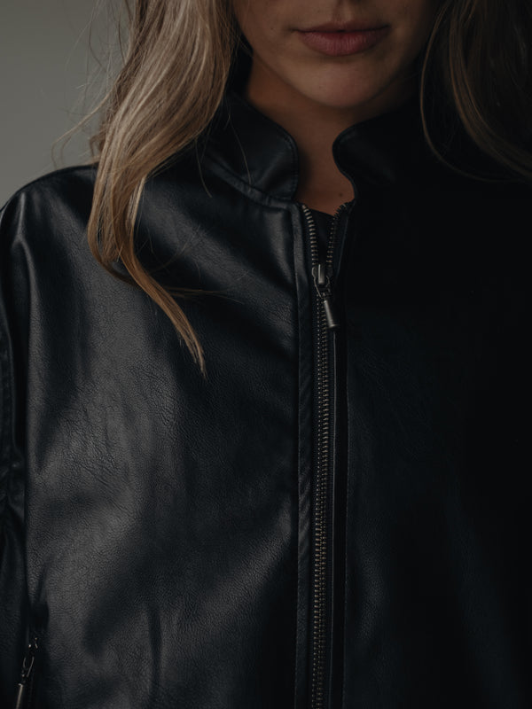 ONE RACER JACKET  - BLACK