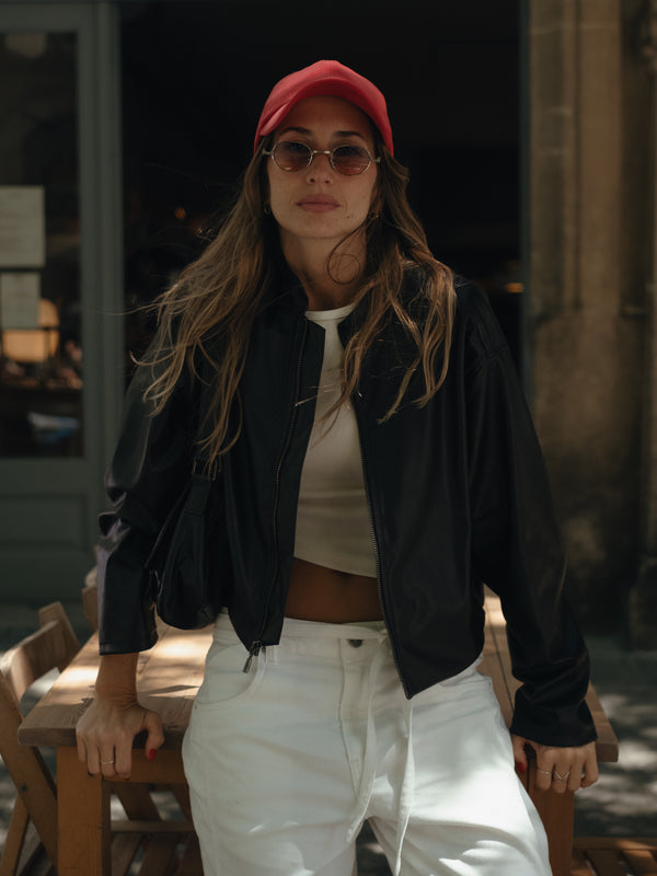 ONE RACER JACKET  - BLACK