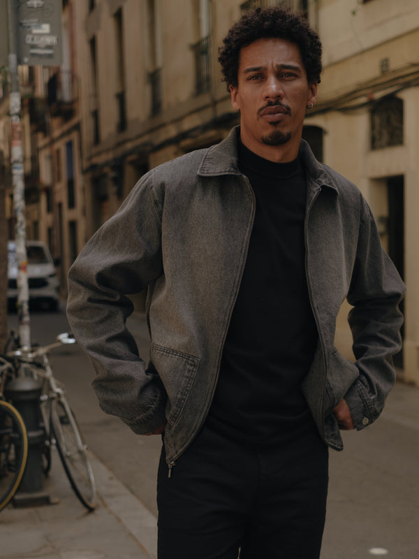 SHIRT JACKET - DIRTY GRAY