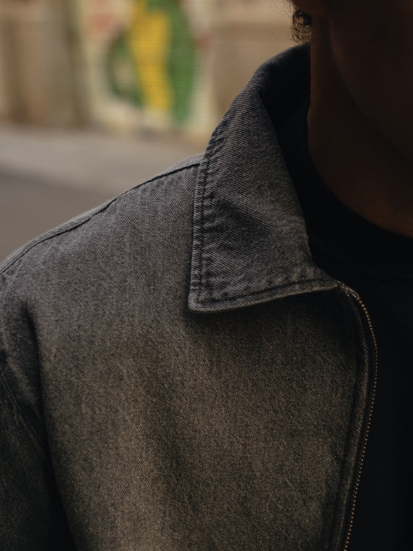 SHIRT JACKET - DIRTY GRAY