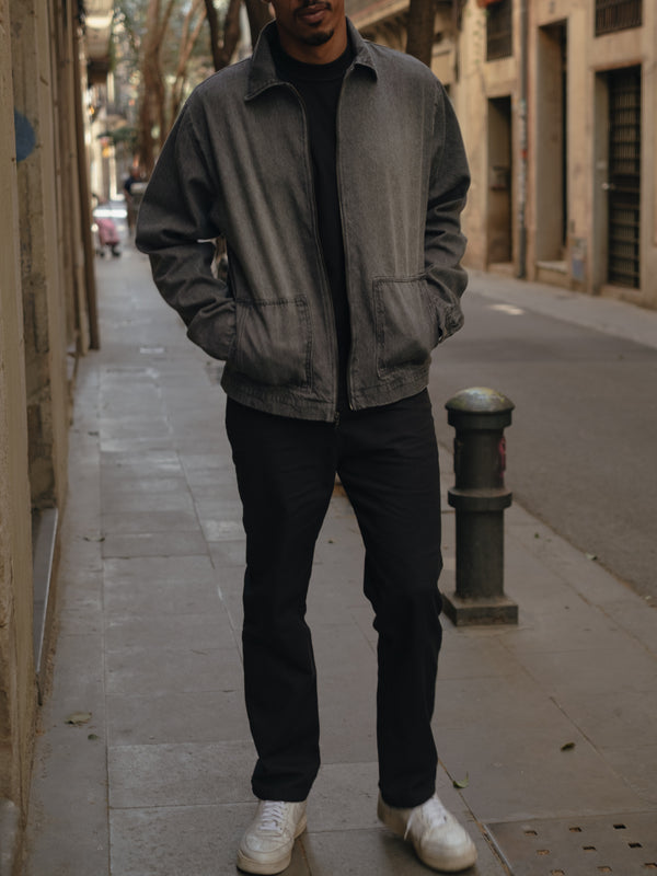 SHIRT JACKET - DIRTY GRAY