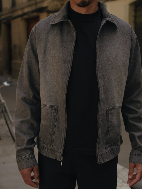 SHIRT JACKET - DIRTY GRAY