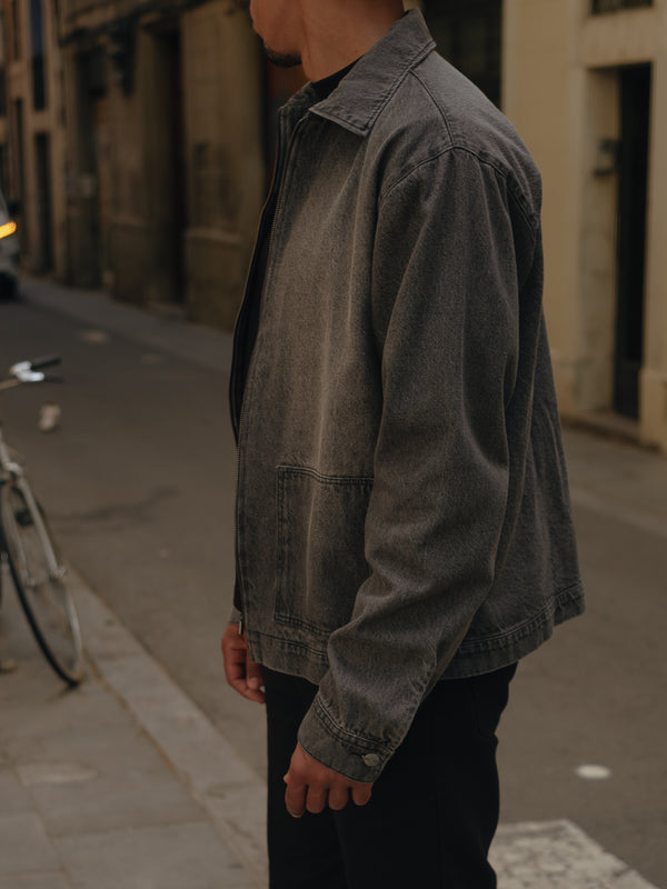 SHIRT JACKET - DIRTY GRAY