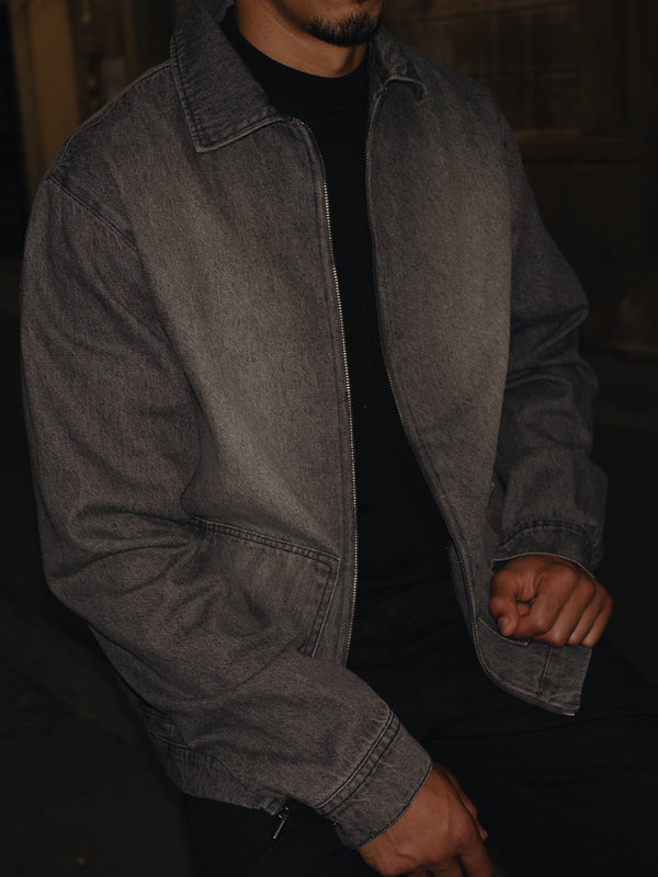 SHIRT JACKET - DIRTY GRAY