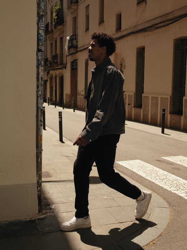 SHIRT JACKET - DIRTY GRAY