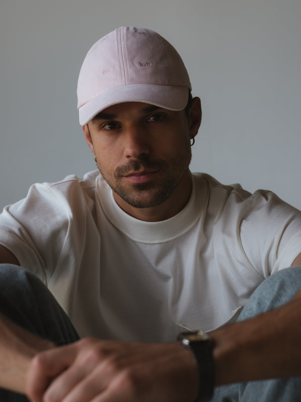 ONE HALF VINTAGE CAP - PALE PINK