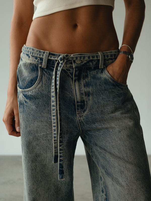 LIGHT CORD JEAN - WORK DIRTY BLUE