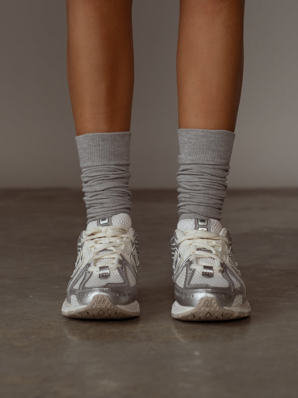 LONG SOCKS  - DARK GREY