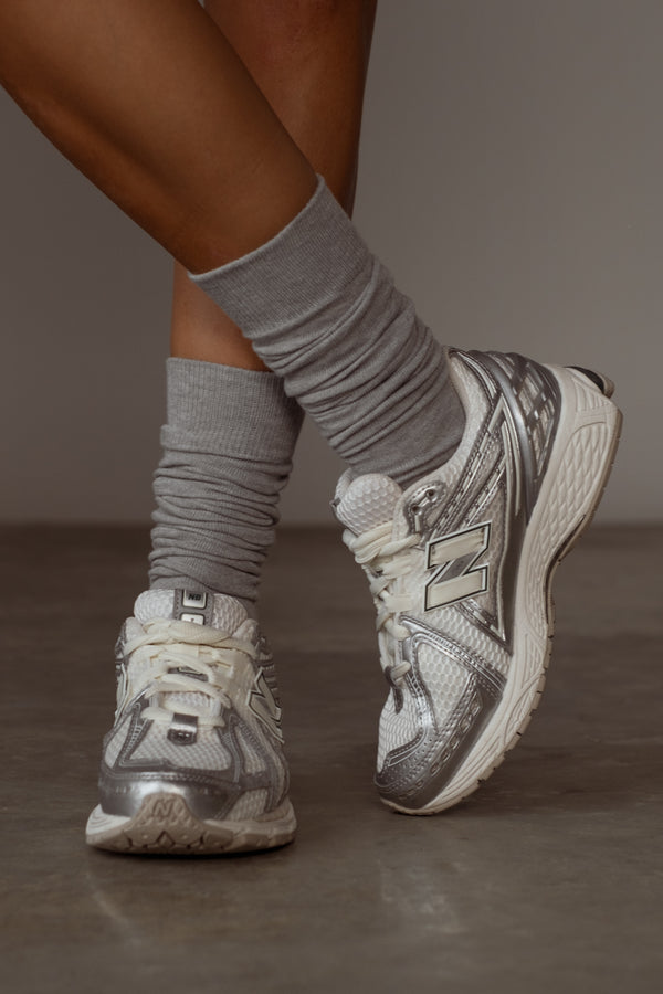 LONG SOCKS  - DARK GREY