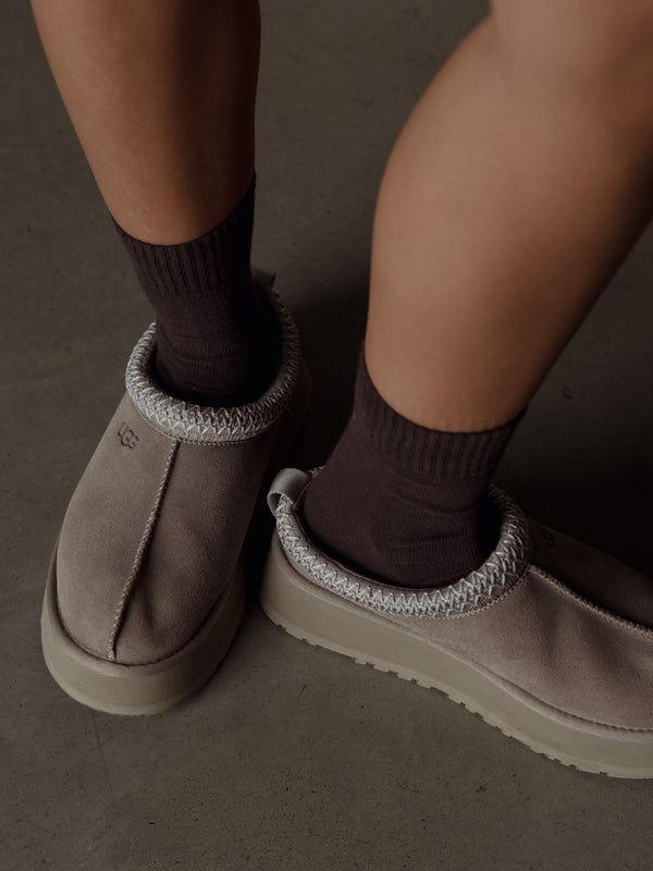 TRAINING SOCKS - ESPRESSO & CREAMY
