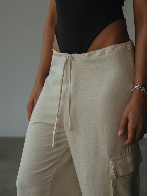 LIGHT CARGO PANT - SAND