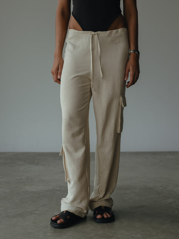 LIGHT CARGO PANT - SAND