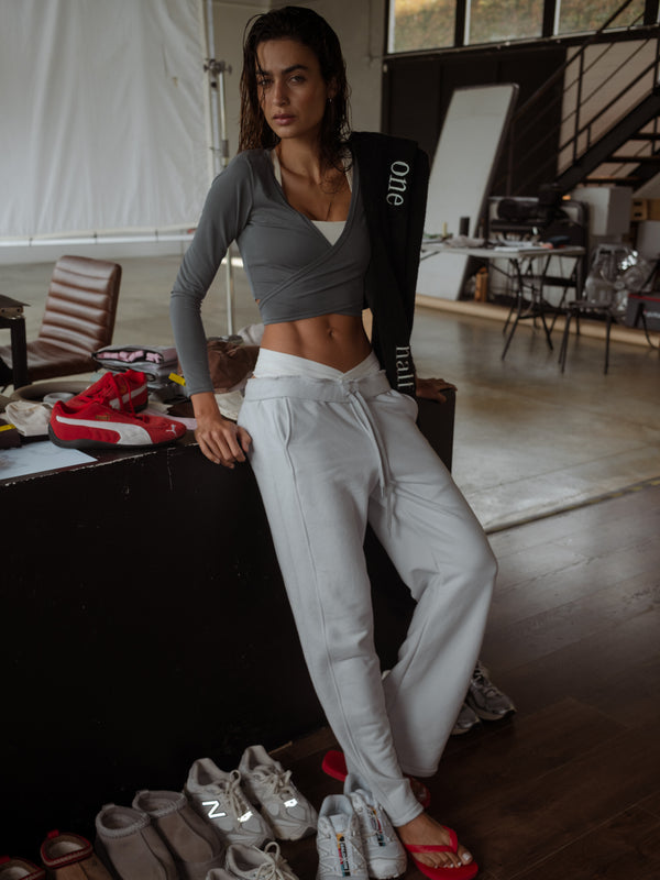 SIMPLY TRACK PANT - GRAY