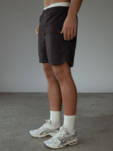 Pantaloneta de baño color negro