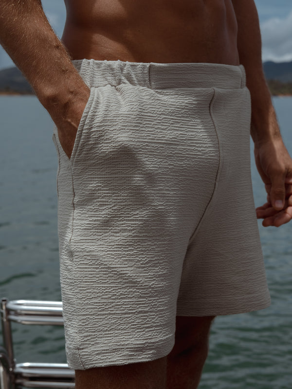 MEN RUSTIKE SHORTS - SAND