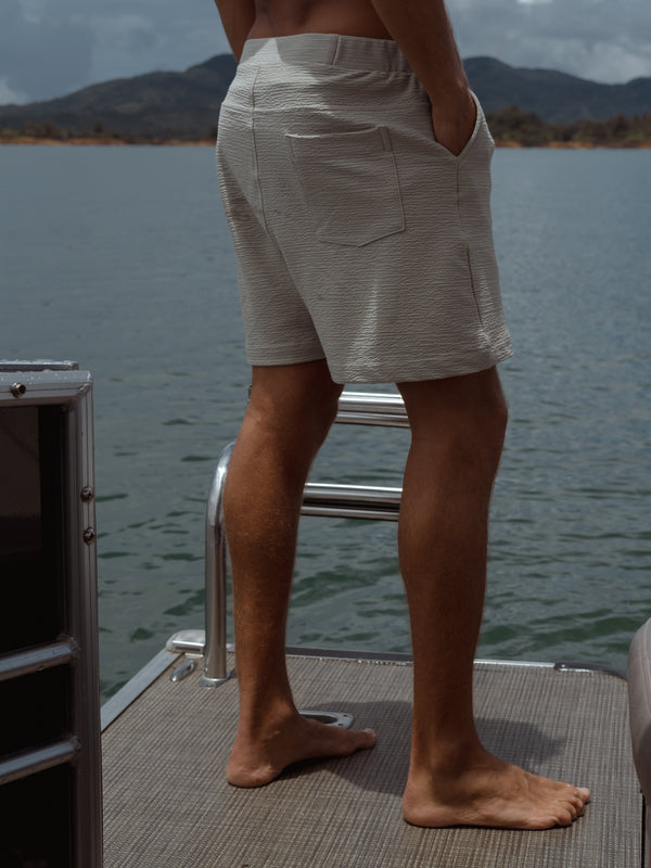 MEN RUSTIKE SHORTS - SAND