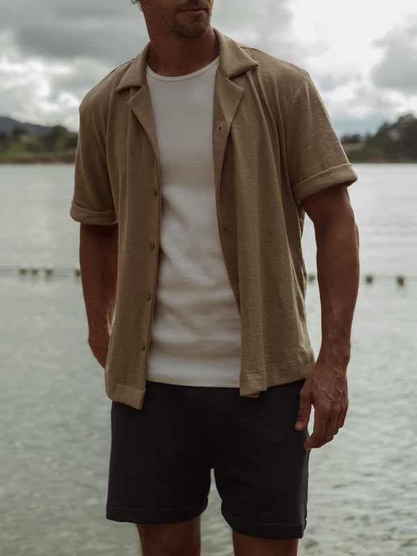 MEN RUSTIKE SHORTS - BLACK