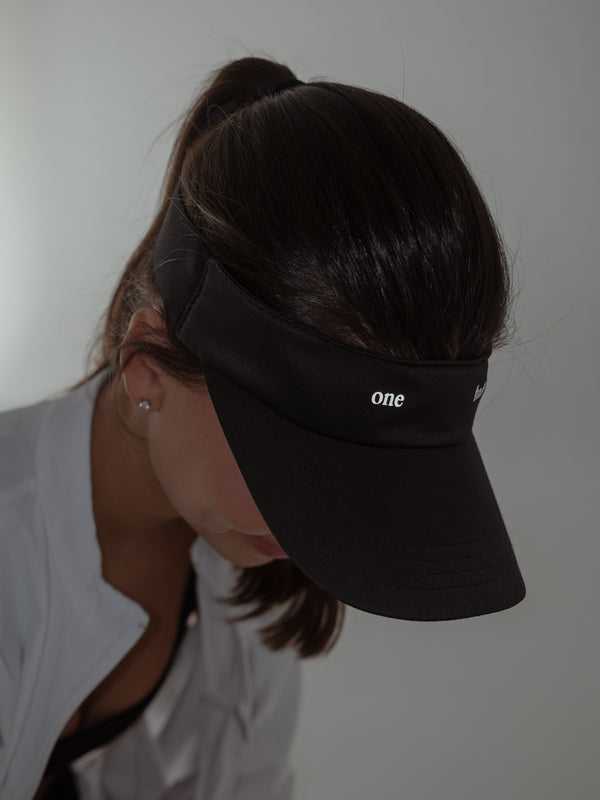 PERFORMANCE VISOR CAP - BLACK