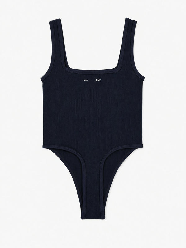 TANK SEAMLESS BODY - NAVY BLUE