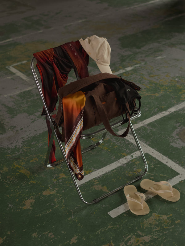 TRUE X ONE HALF DUFFLE BAG - BROWN