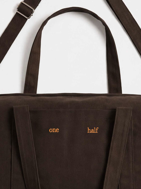 TRUE X ONE HALF DUFFLE BAG - BROWN