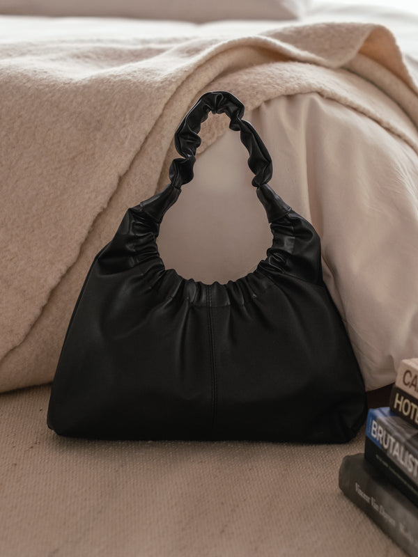 THE DAILY POUCH BAG  - BLACK