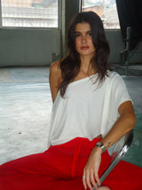 LOOSE T-SHIRT - SOFT WHITE