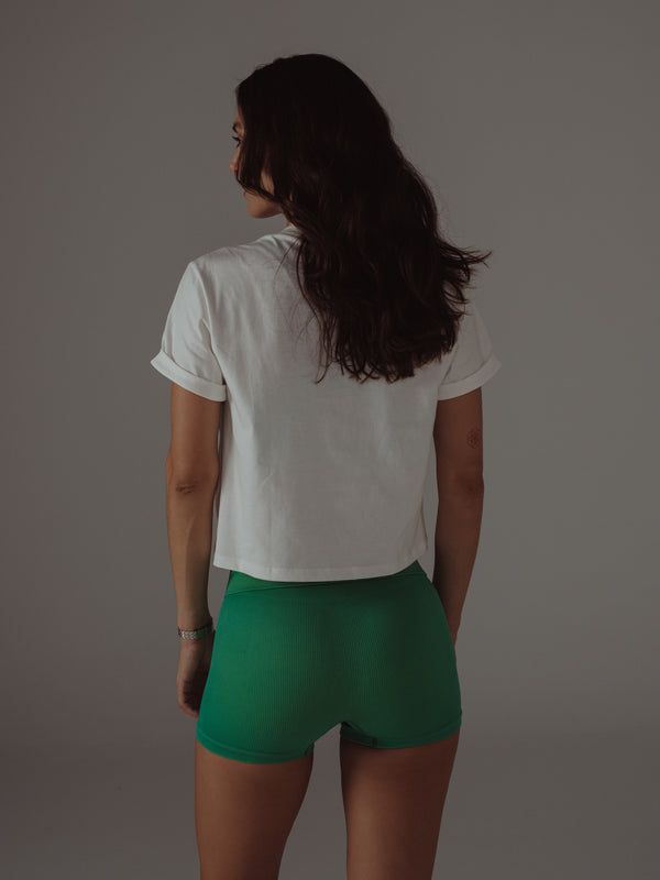 DUST SLEEVE T-SHIRT - SOFT WHITE