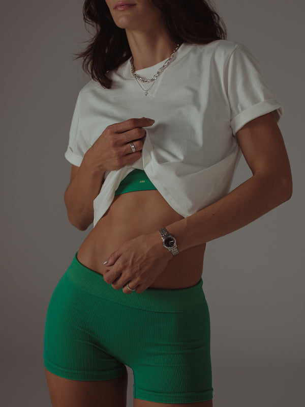 DUST SLEEVE T-SHIRT - SOFT WHITE