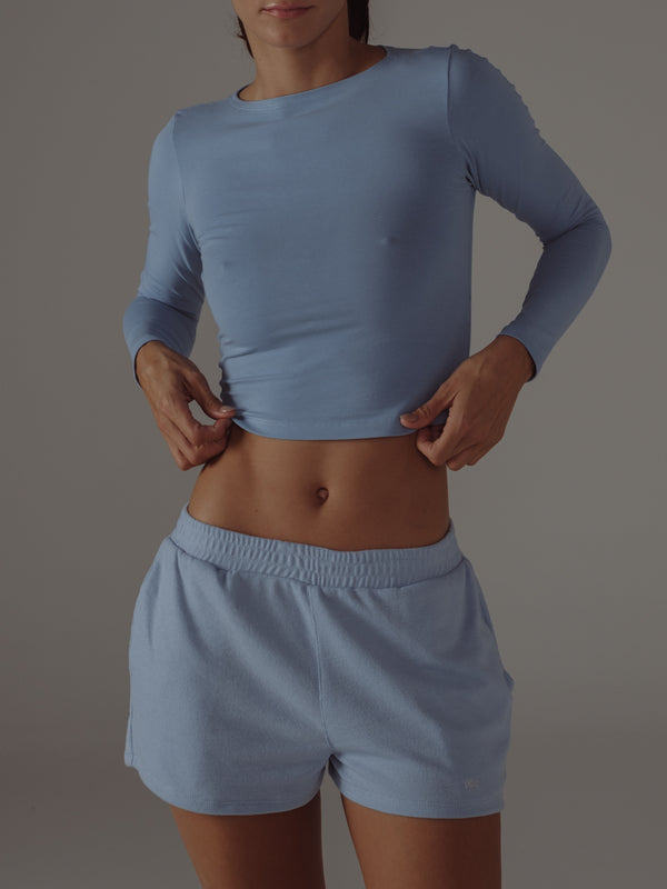 SIMPLY LONG SLEEVE - BABY BLUE