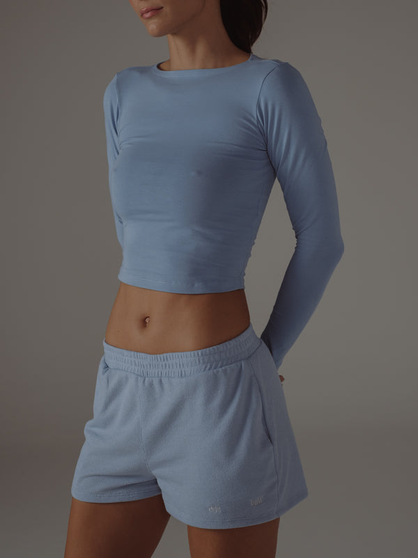 SIMPLY LONG SLEEVE - BABY BLUE