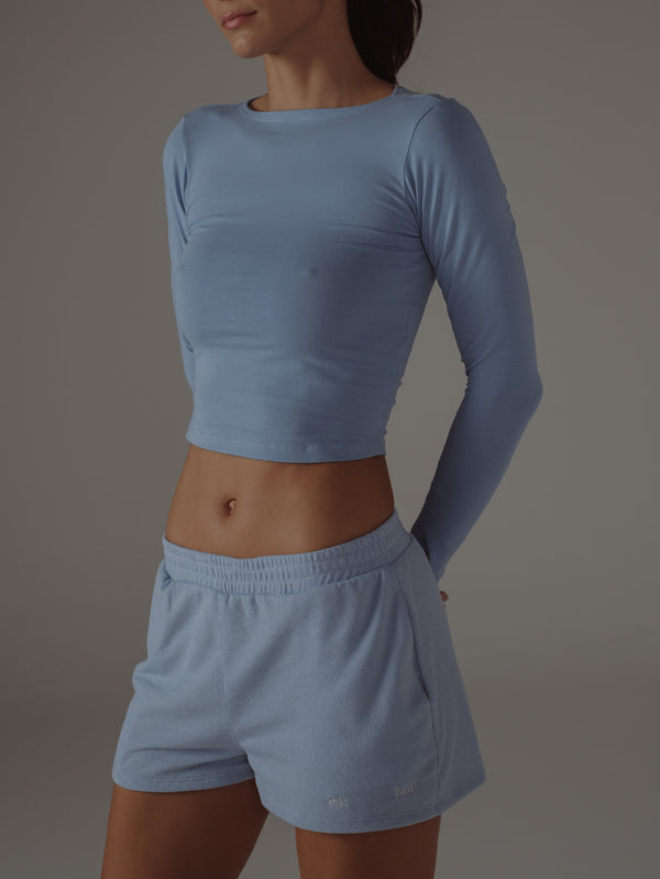 SIMPLY LONG SLEEVE - BABY BLUE