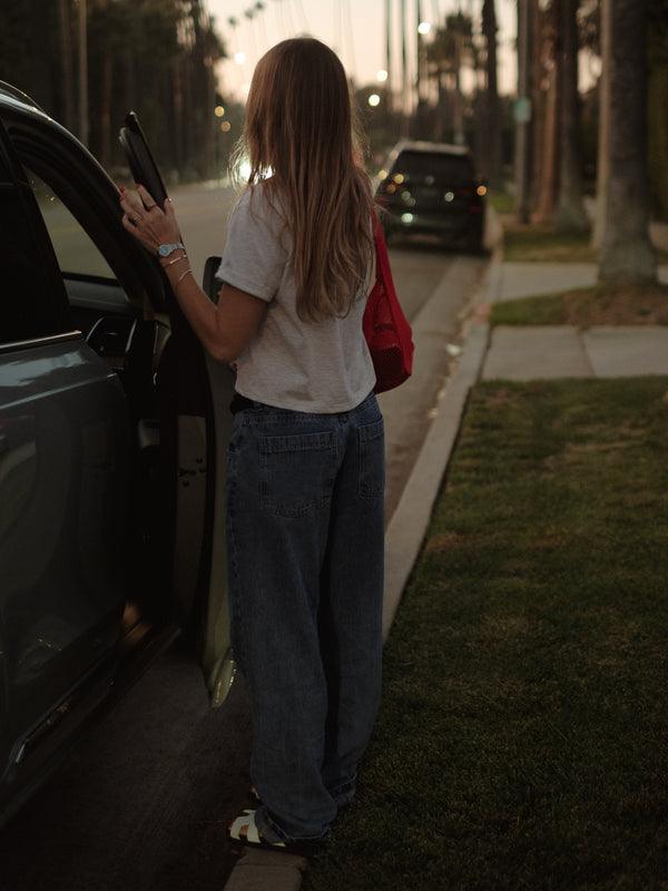 DUST SLEEVE T-SHIRT - GRAY JASPE