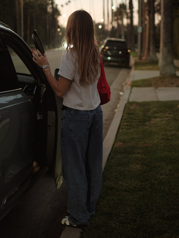 DUST SLEEVE T-SHIRT - GRAY JASPE